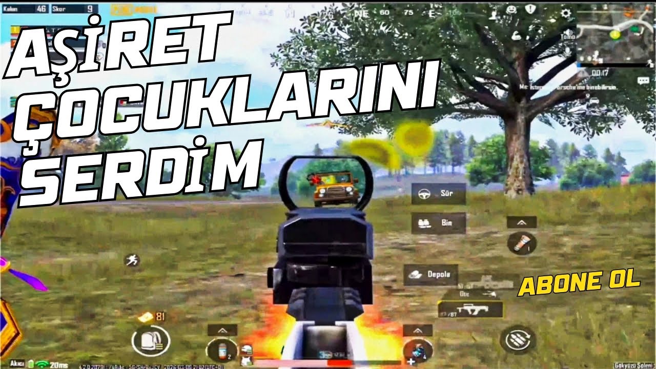 AŞİRET ÇOCUKLARINI PAKET ETTİM PUBG MOBİLE