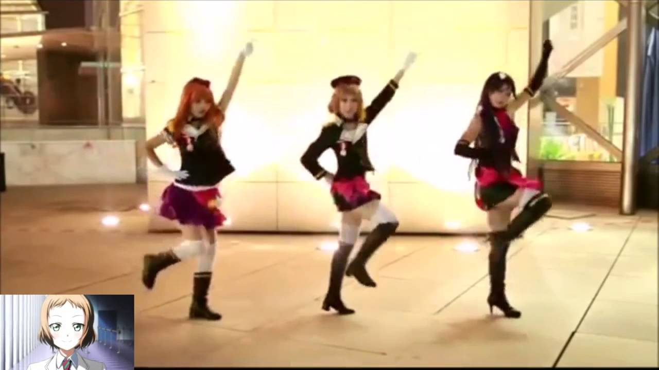 ラブライブ! Shocking Party Lovelive A rise Coser和2次元對照組 FULL HD
