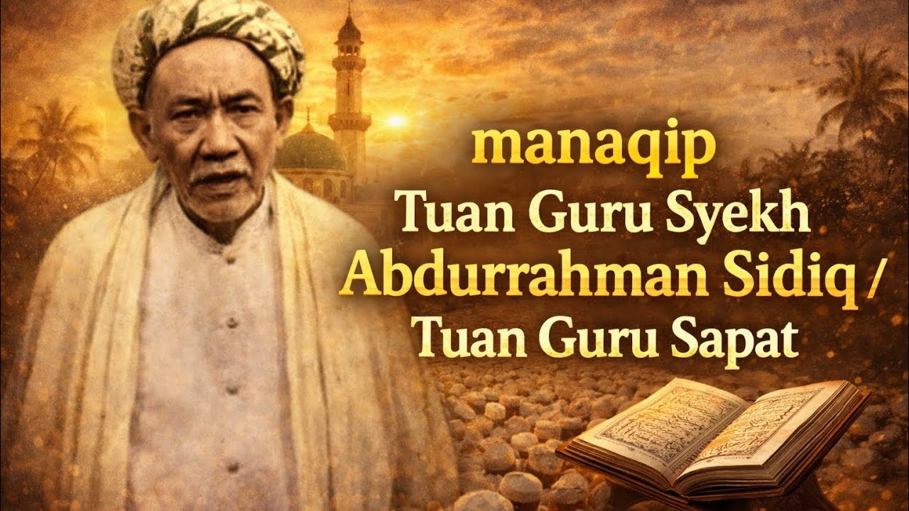 “Manaqip Tuan Guru Syekh Abdurrahman Sidiq  / Tuan Guru Sapat”