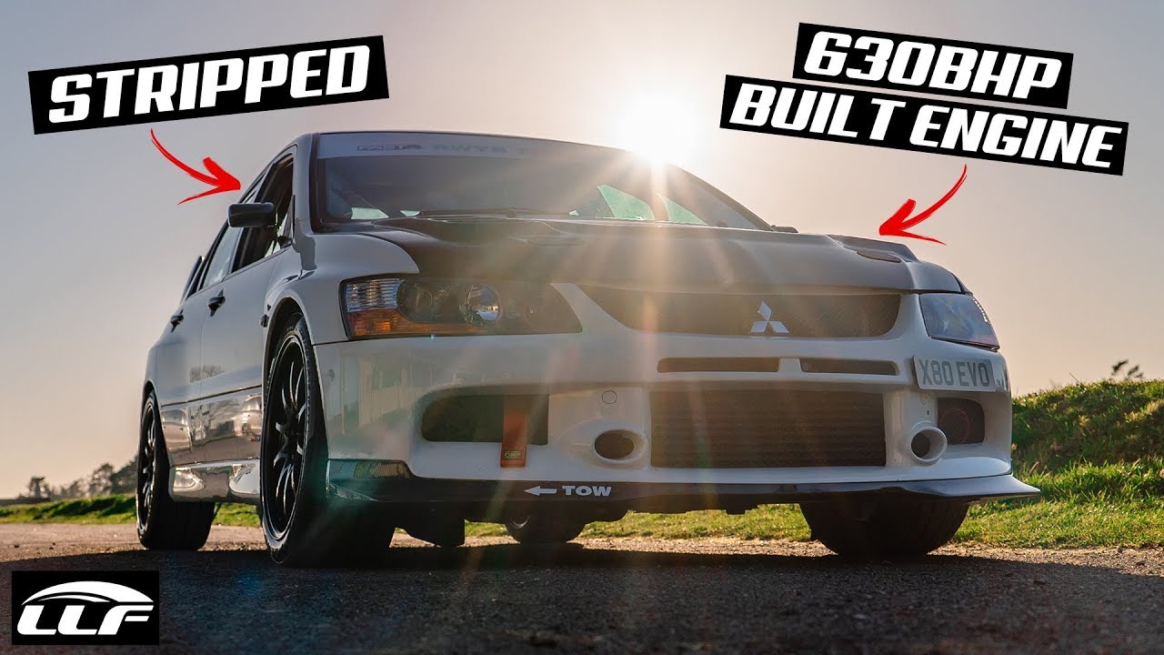 THE 630BHP *TIME ATTACK* MITSUBISHI EVO VIII MR