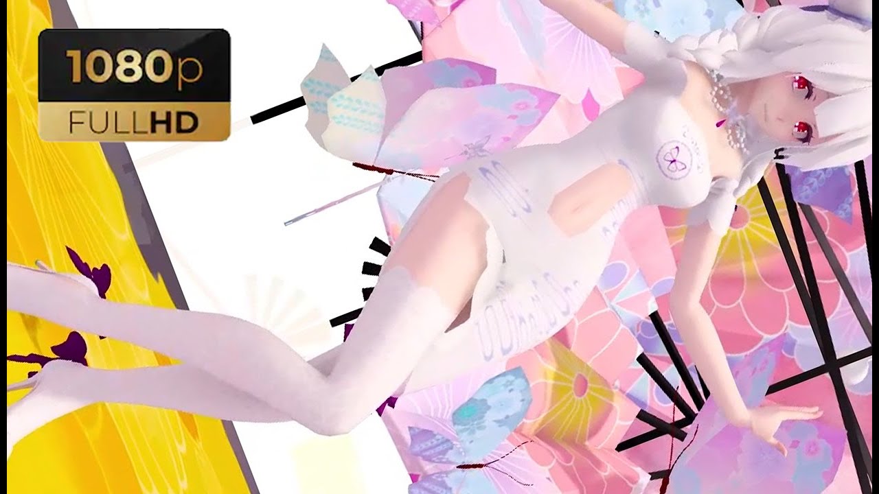 【MMD】Yowane Haku 弱音ハク『 花月成雙 』
