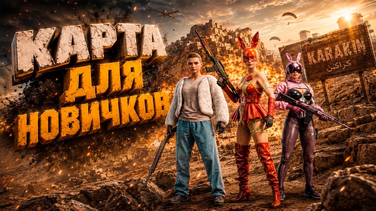САМЫЙ ЛЕГКИЙ ТОП 1 В PUBG | Каракин - карта для новичков!