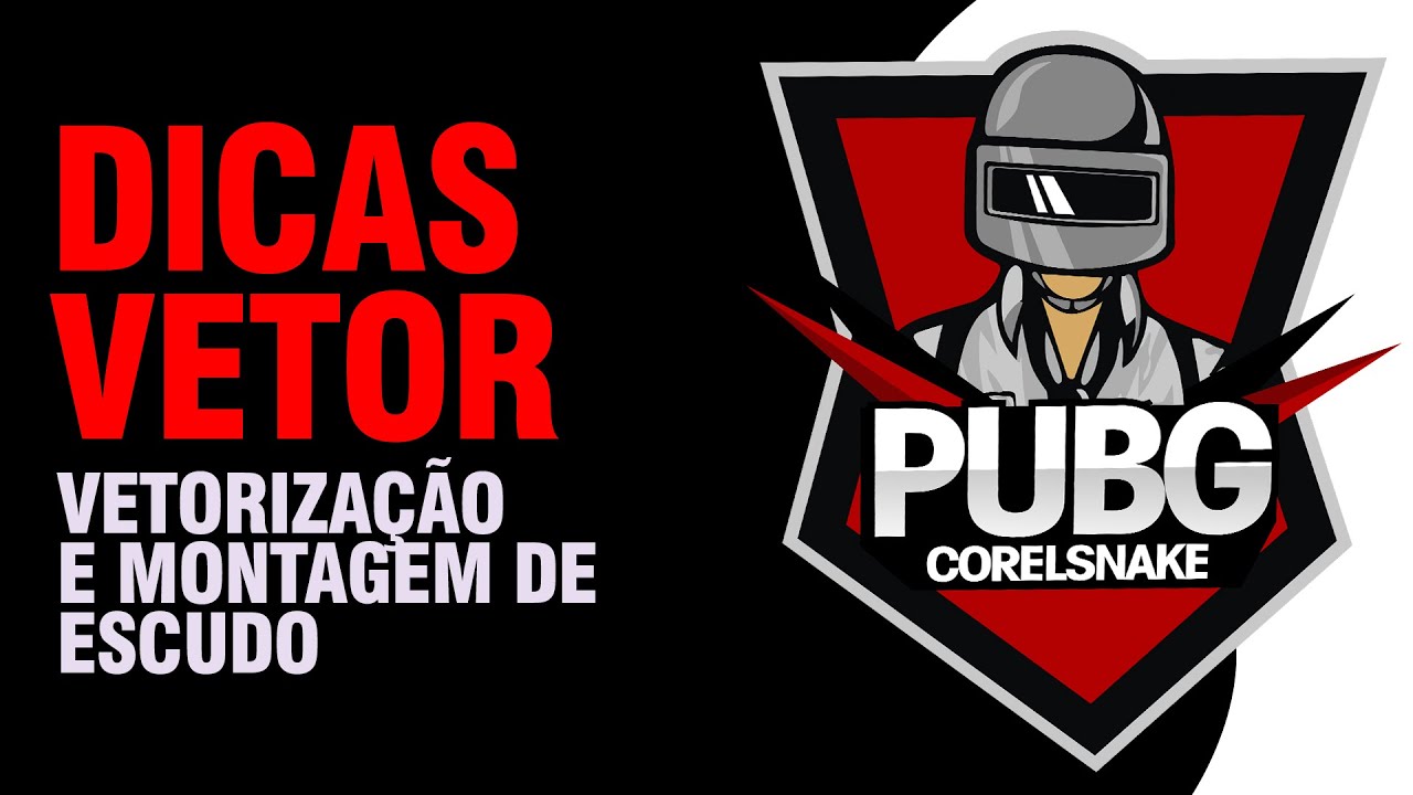 VETORIZANDO PERSONAGEM DO PUBG // COREL SNAKE