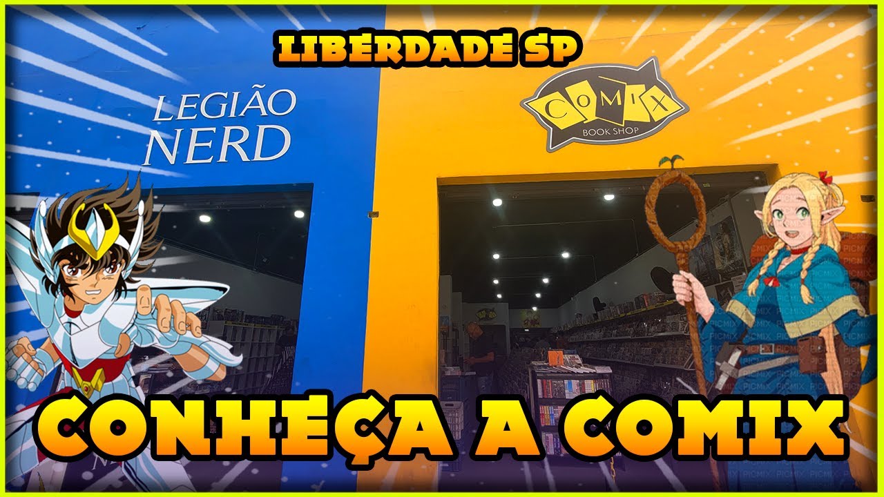 COMIX MAIOR LOJA DE MANGAS E QUADRINHOS DA LIBERDADE SP
