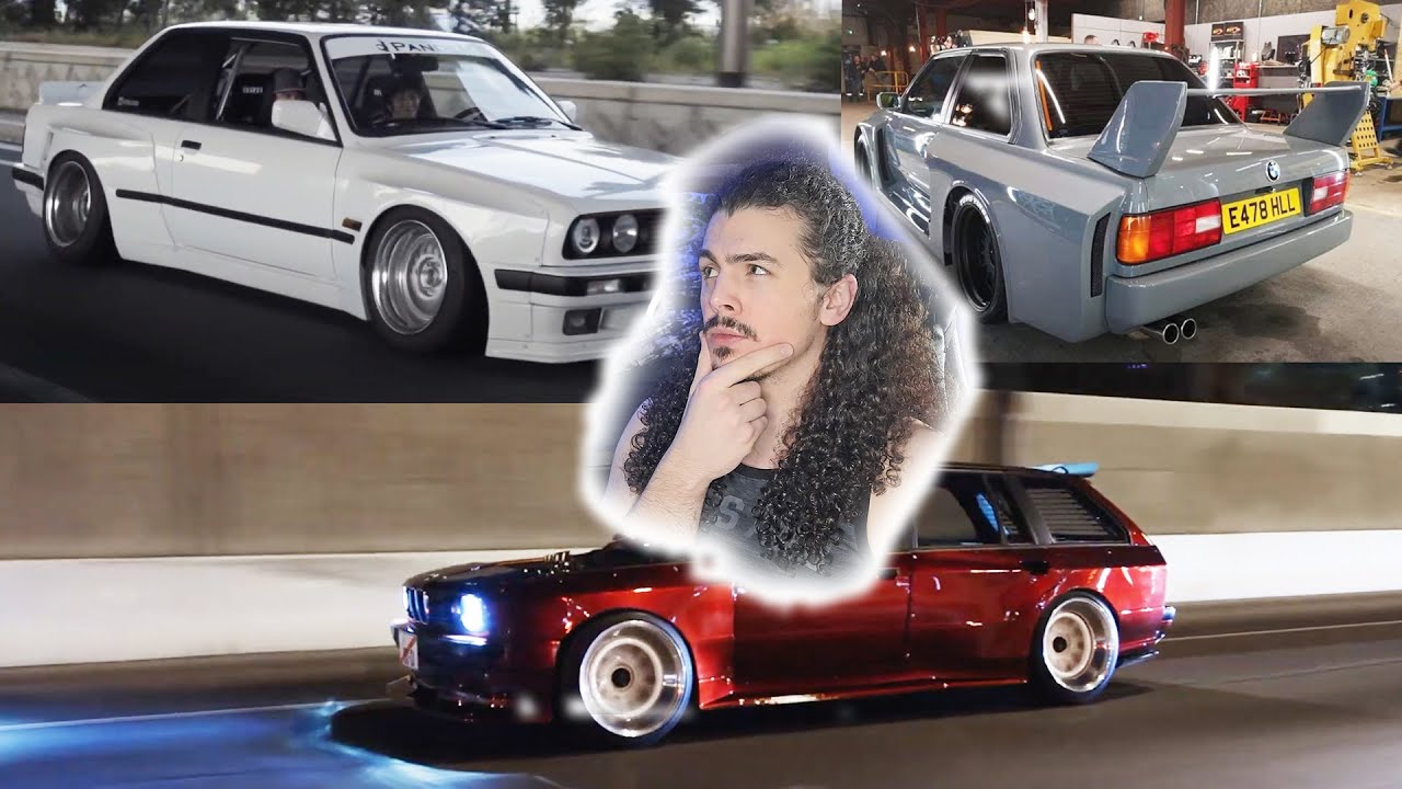 BMW E30 | Widebody, Расширители арок, Классические комплекты.