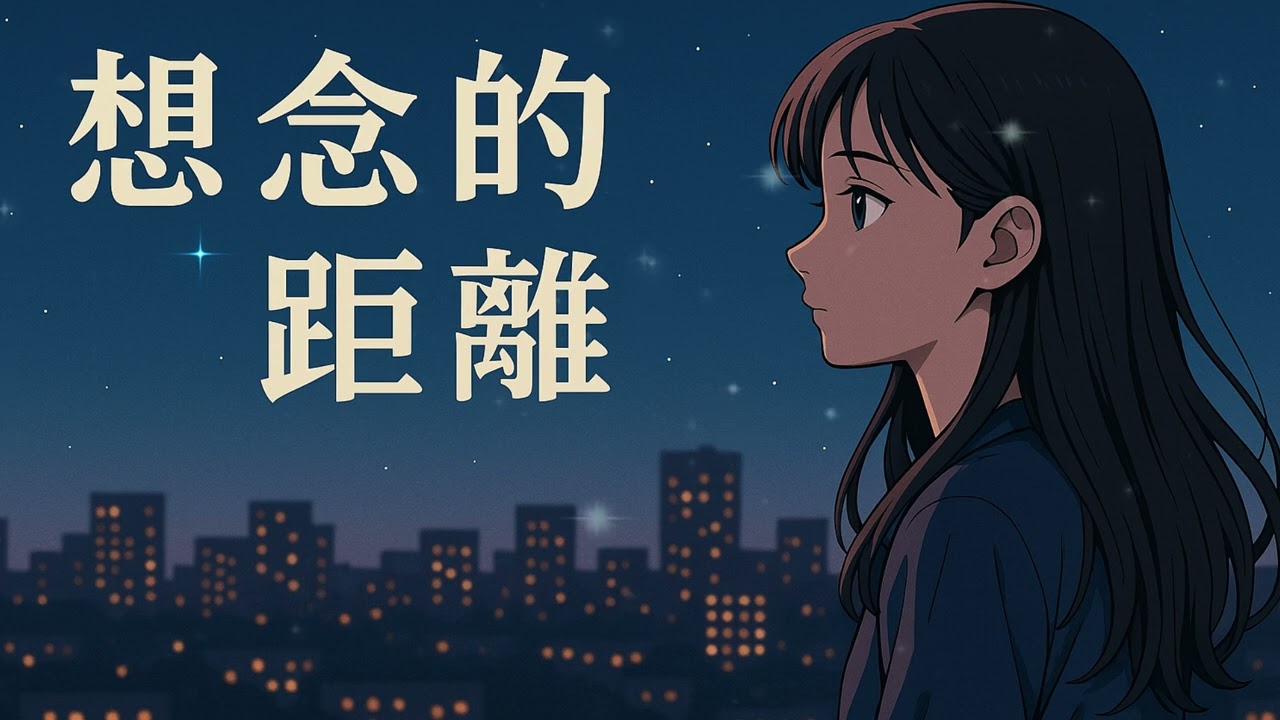 《想念的距離》🎶 原創音樂 MV | 【原創抒情情歌｜一首寫給遠方的你】