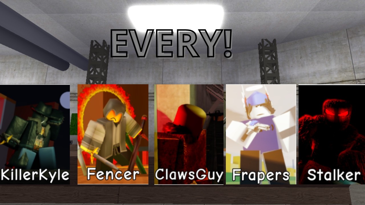 WINNING WITH EVERY KILLER IN SCREAM JAM! / Scream Jam Roblox