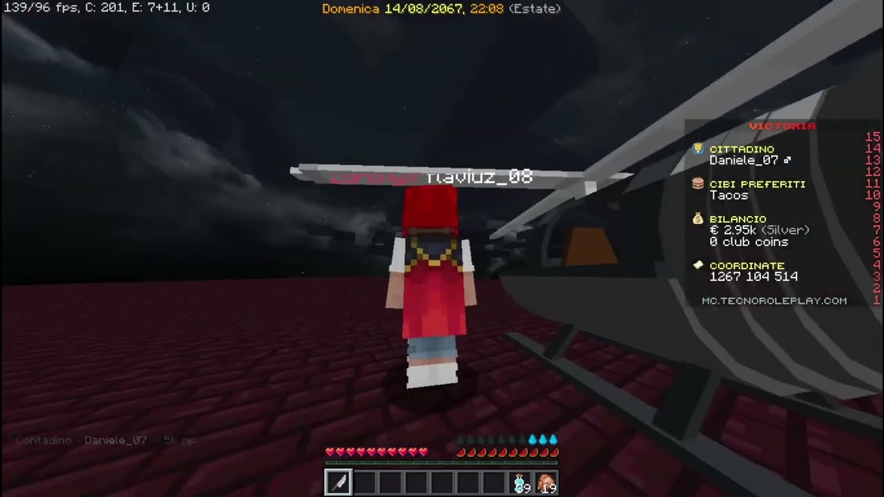 Uccisione Per NoFear Da Parte di flaviuz_08 TecnoCraft