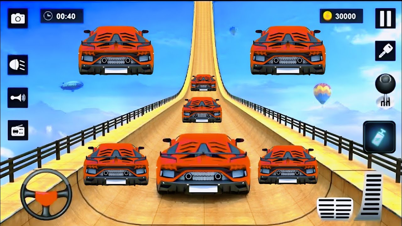 😍 Ramp Car Racing || ramp car racing gameplay - Android Gameplay √ ❤