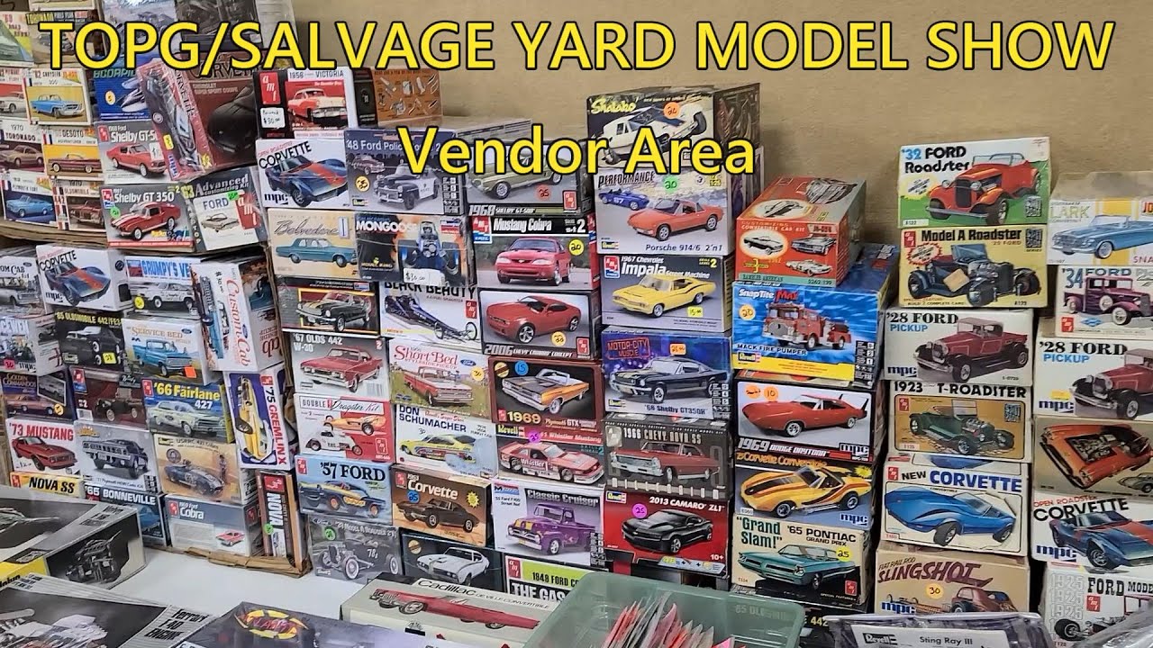 The Stash Project - TOPG/Salvage Yard Model Show - Vendor Area