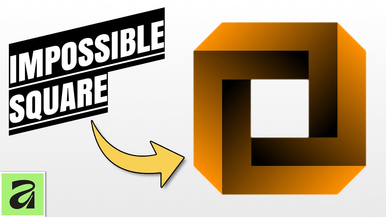 How to Create an Impossible Square in Affinity (Shape Builder Tool)