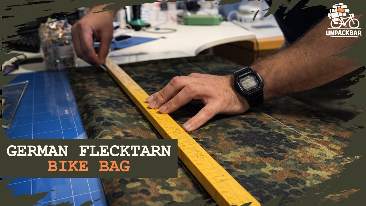 CandyWrap goes Flecktarn - DIY Bike Bag Build