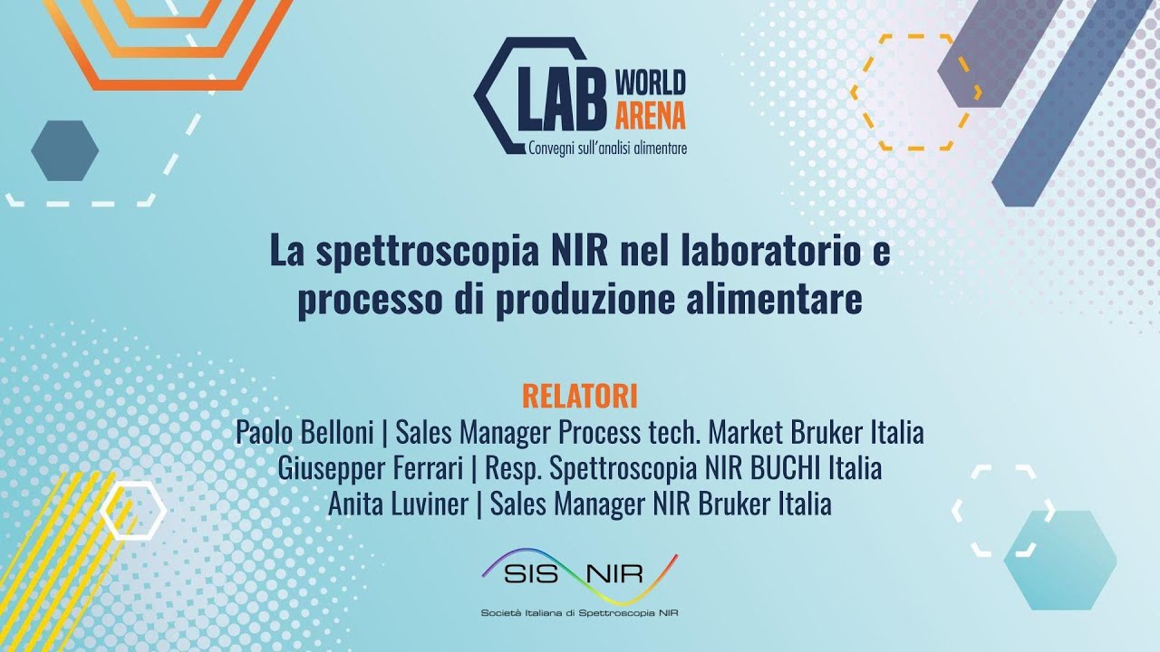 La spettroscopia NIR nel laboratorio e processo di produzione alimentare