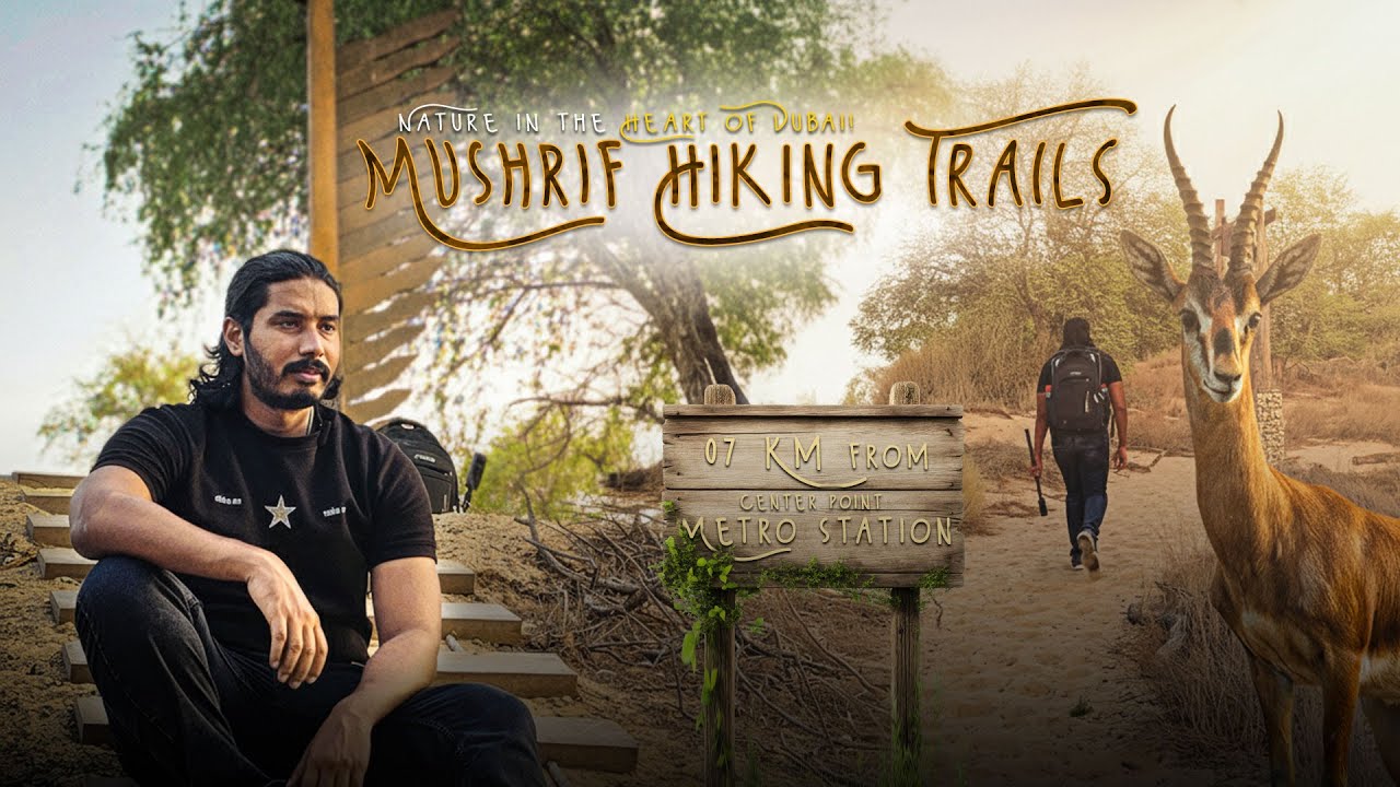 Escape the City: Mushrif Hiking Trails in Dubai | Hidden Places in Dubai