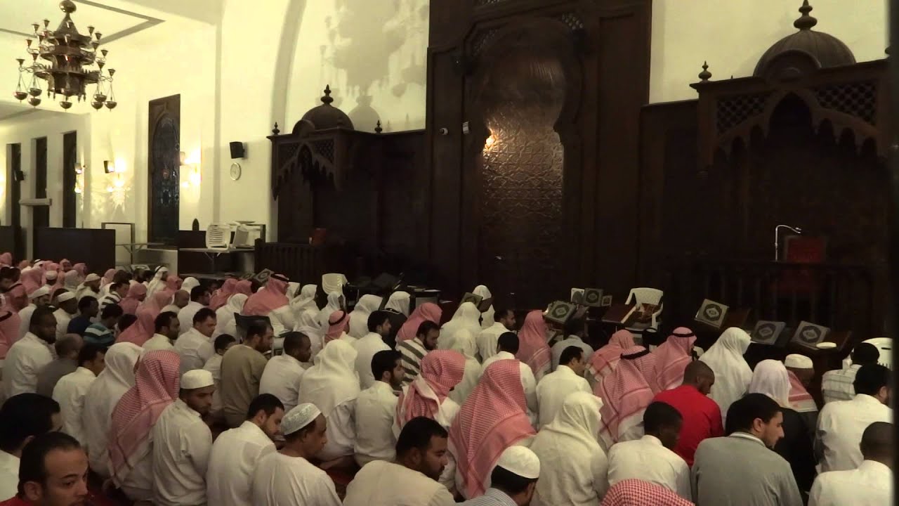 أول ثلاث تسليمات صلاة التراويح للشيخ خالد الجليل ليلة 14 شهر رمضان 1436هـ