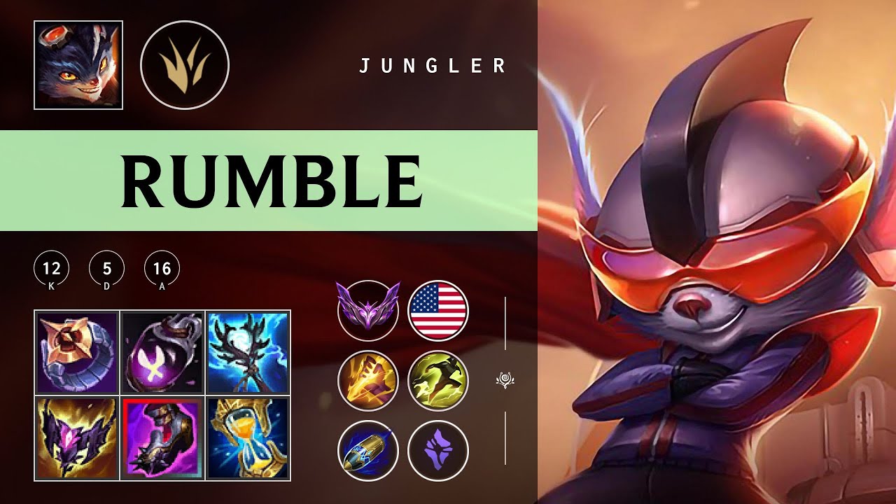 Rumble Jungle vs Jarvan IV - NA Master Patch 25.24