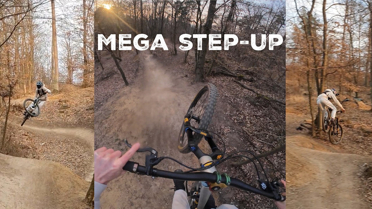 Poprvé na trailech v Zamilci! | NOVÝ dřevěný drop a SUPER Step-up