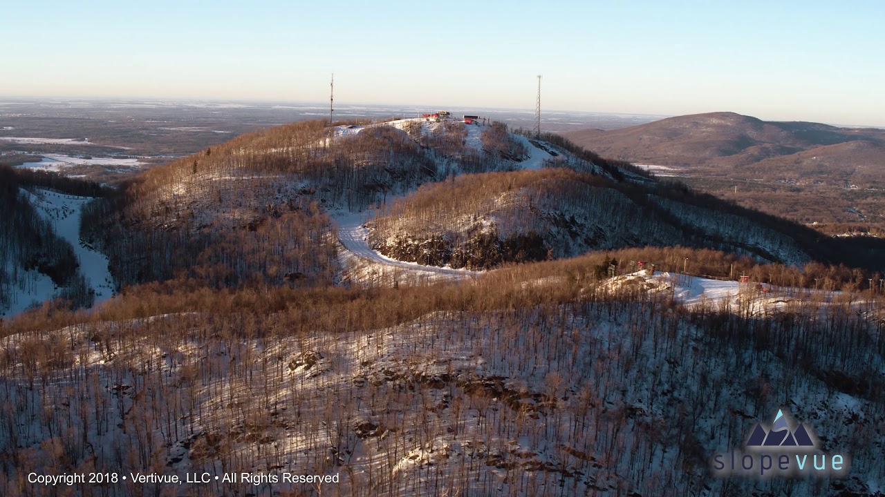 Bromont Aerial Overview by Slopevue.com