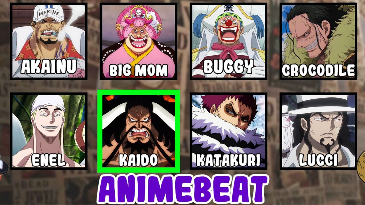 ⚡ Say The Word On Beat ⚡ | 🌊 ONE PIECE: Villians Edition | 🟢 Easy  → 🔥 Extreme
