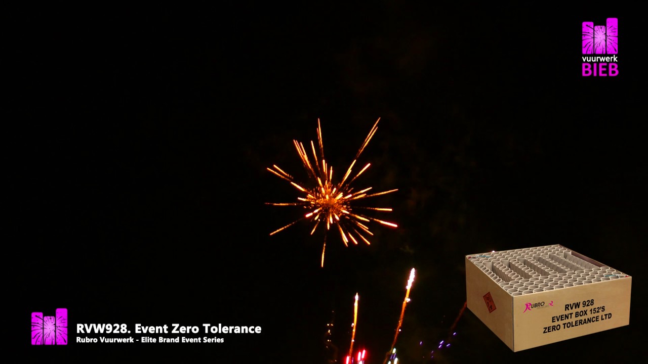 Event Zero Tolerance - Rubro Vuurwerk - Event Elite Brand Series - vuurwerkbieb.nl