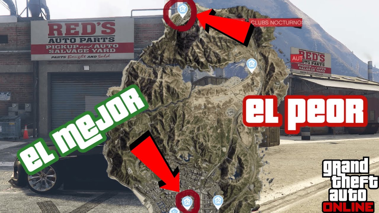 LA MEJOR y LA PEOR ubicación para CADA PROPIEDAD en el GTA Online