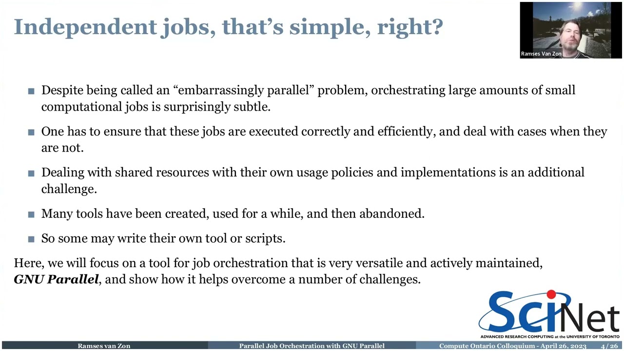 Parallel Job Orchestration with GNU Parallel