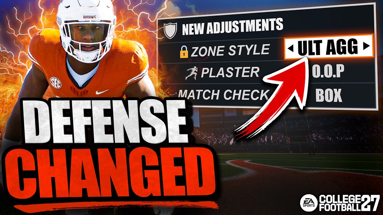 Как защита в College Football 27 изменилась НАВСЕГДА