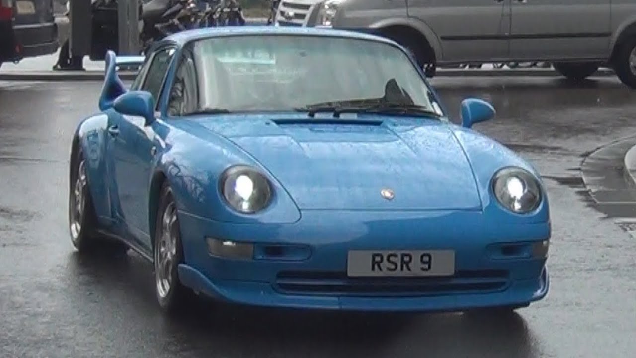 Very Rare Porsche 993 RS Lightweight Loud Exhaust Sound