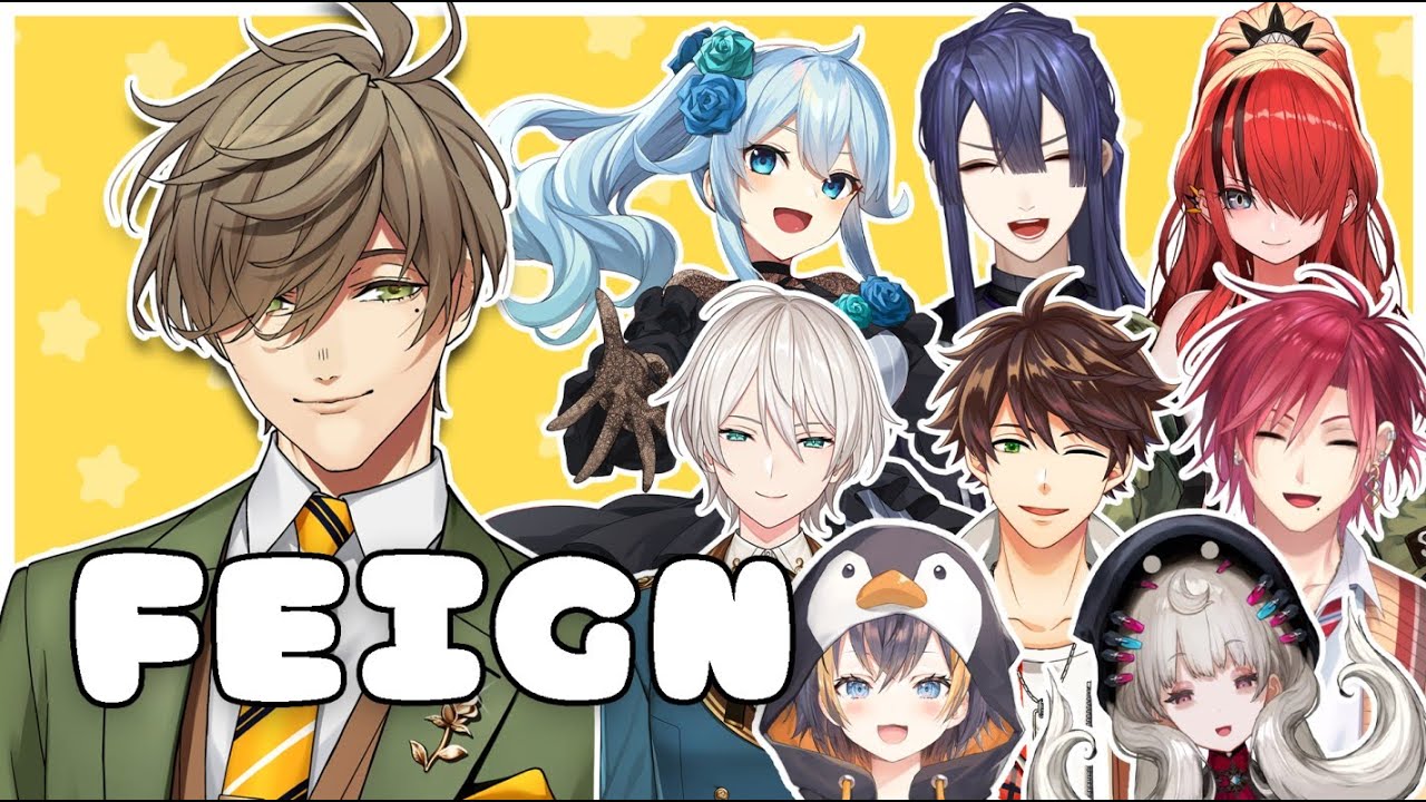 【#にじ国際バカ人狼 /Feign】9人で国際Feign！教授ですよ？僕が「バカ」なはずがない！（オリバー視点【オリバー・エバンス/にじさんじ】