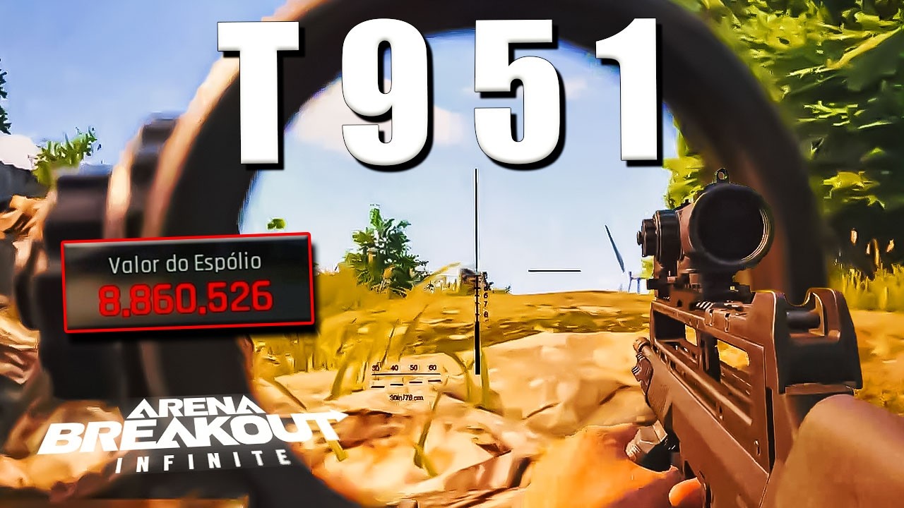 NINGUÉM PAROU A T951 NESSA RAID DO ARENA BREAKOUT INFINITE
