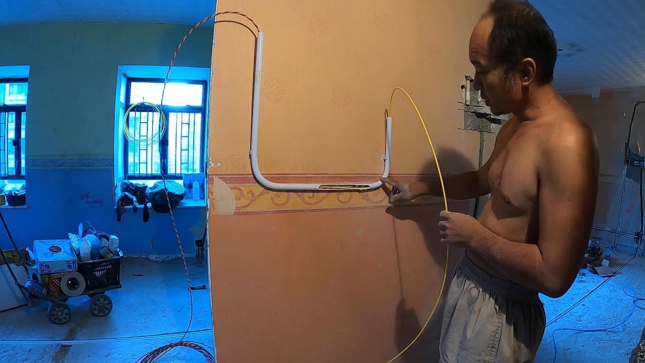 [一個裝修佬]拉電綫pulling cable