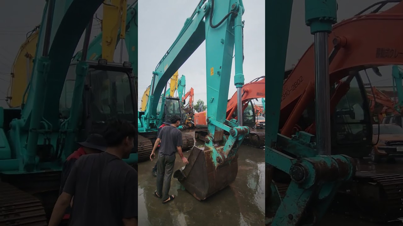 #shorts #mayxuc #excavator #экскаватор #bagger #kobelco #hitachi #kobelco #maydao #shortvideo