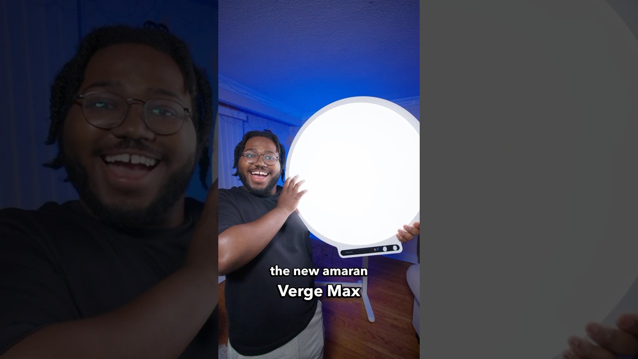 Get this simple and effective creator setup using just ONE light with the amaran Verge Max!