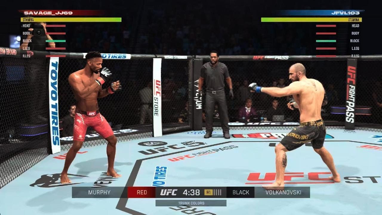 EA SPORTS UFC 5 UFC 324 Rage play