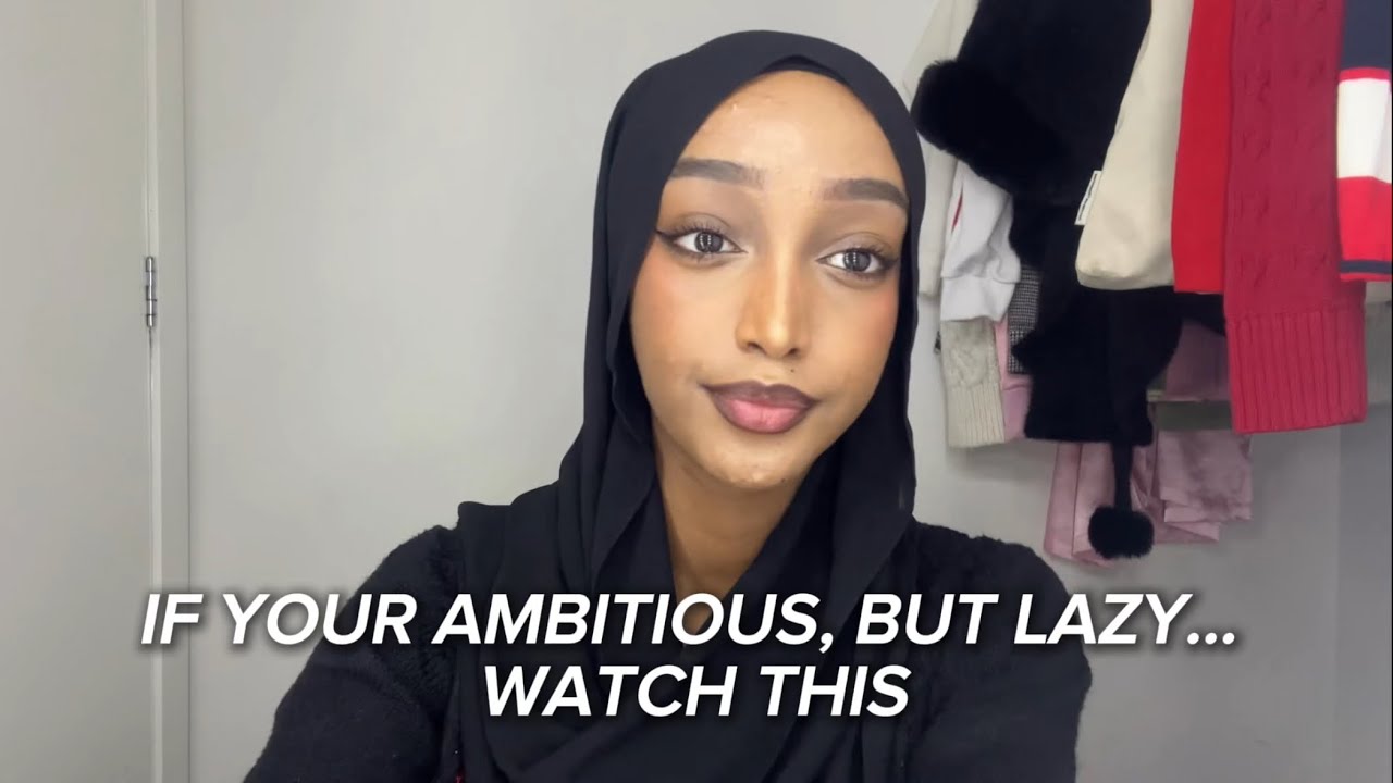 If you’re ambitious, but lazy… watch this