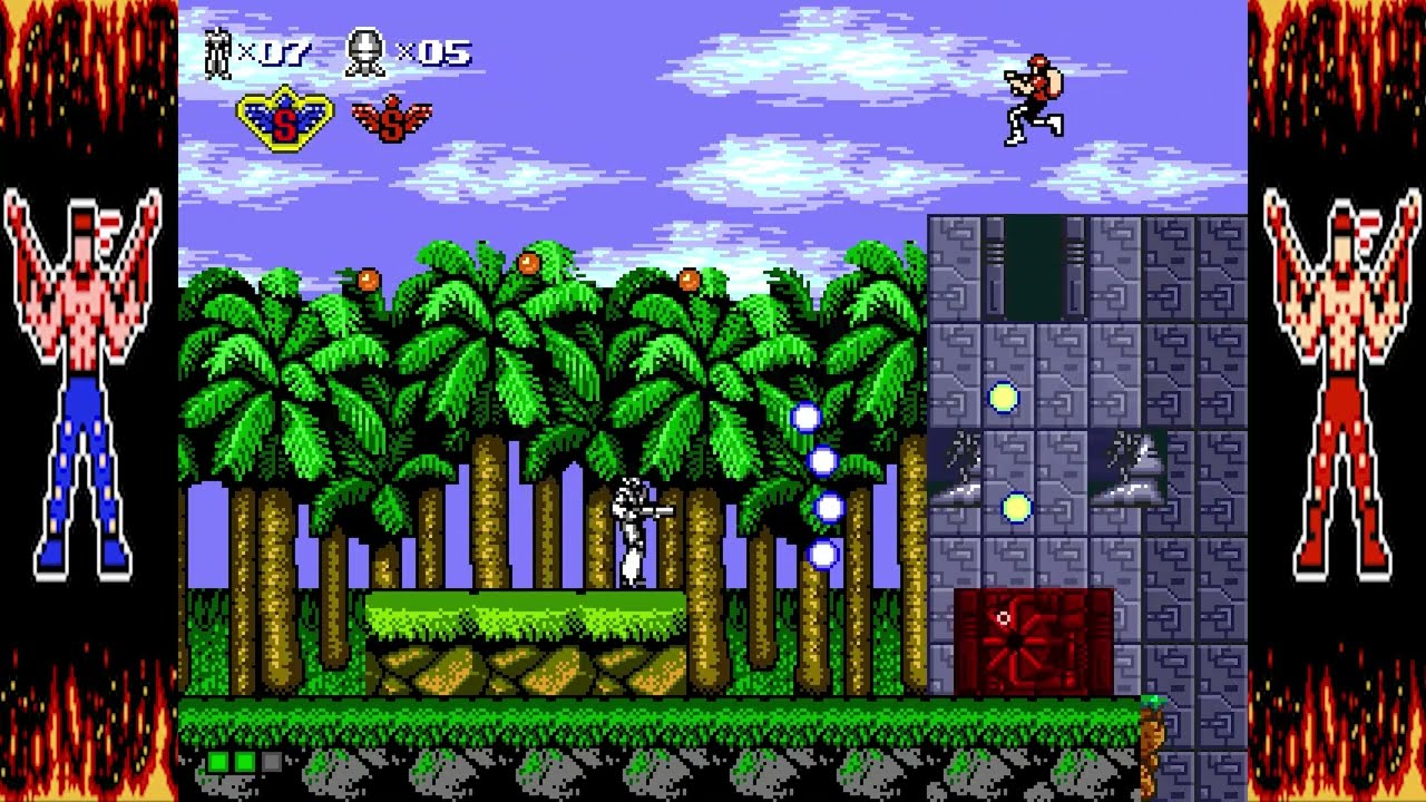 Contra: Spirit of War Redux (Version 1.3) Probotector Playthrough