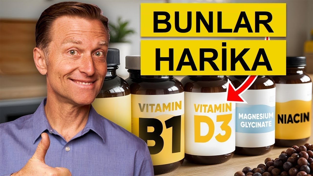 Ger&ccedil;ekten İşe Yarayan Takviyeler | Dr. Berg T&uuml;rk&ccedil;e