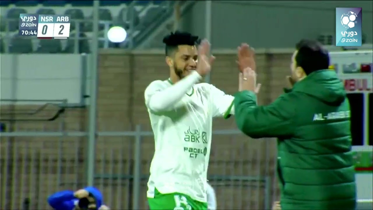 أهداف مباراة النصر والعربي في الجولة الثامنة من دوري زين الممتاز