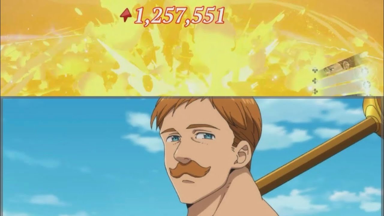 7DS origin Escanor&rsquo;s Axe Nuke Showcase. 