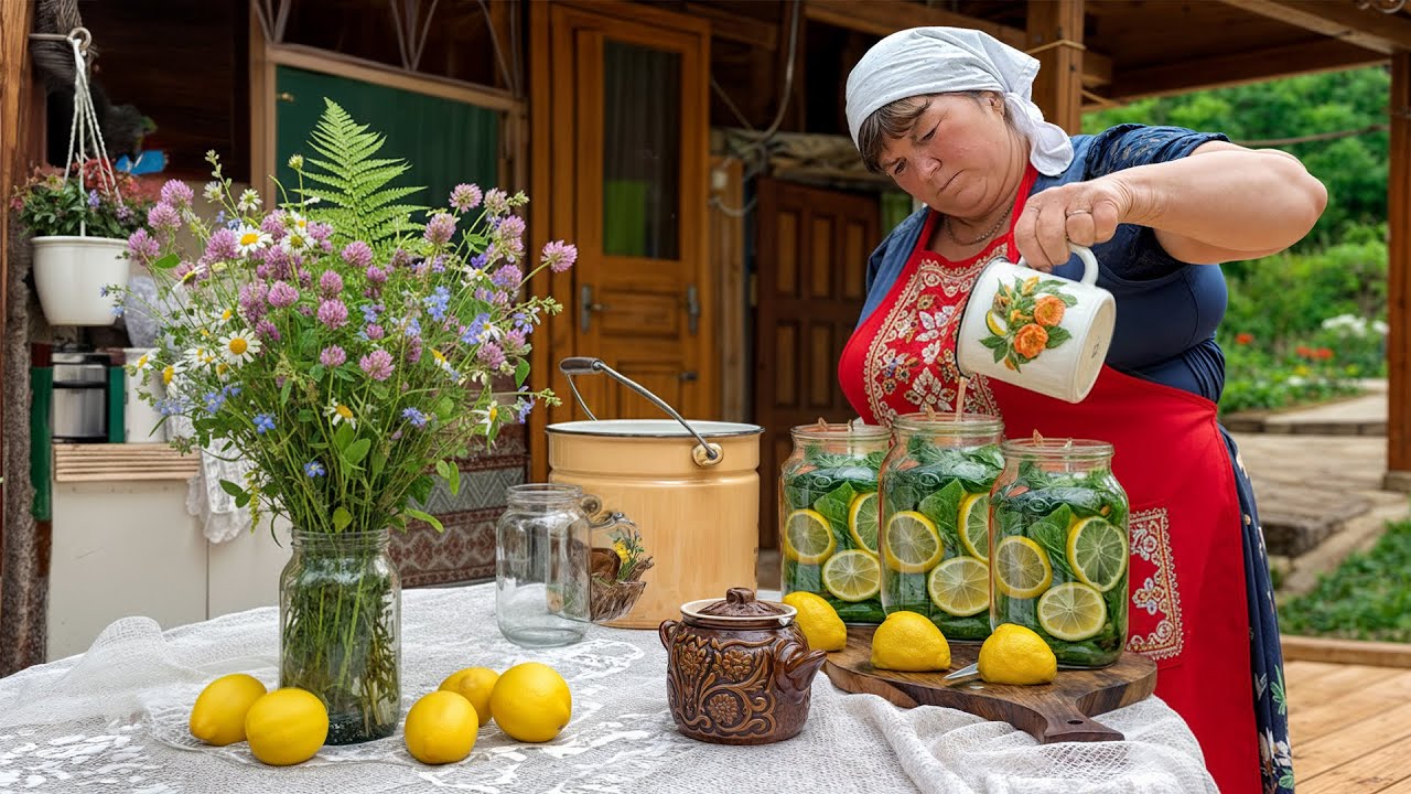Деревенский суп из щавеля — прямо из сада
