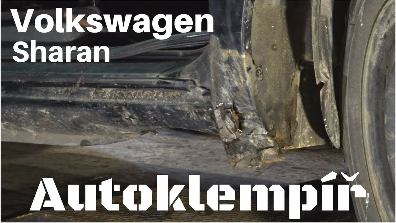 Volkswagen Sharan oprava prahů a blatníků (Car body repair)