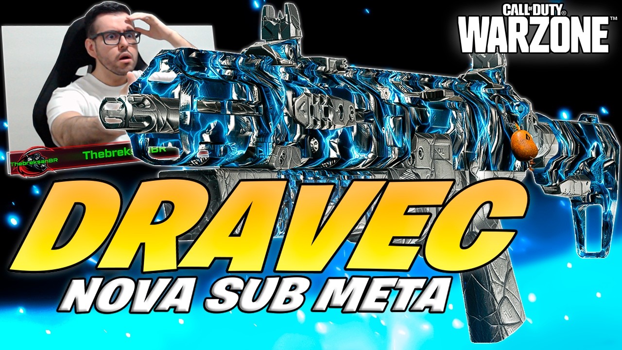 A 🔥DRAVEC &Eacute; A NOVA SUB META🔥 DA SEASON 4!! | CLASSE DRAVEC 45 WARZONE