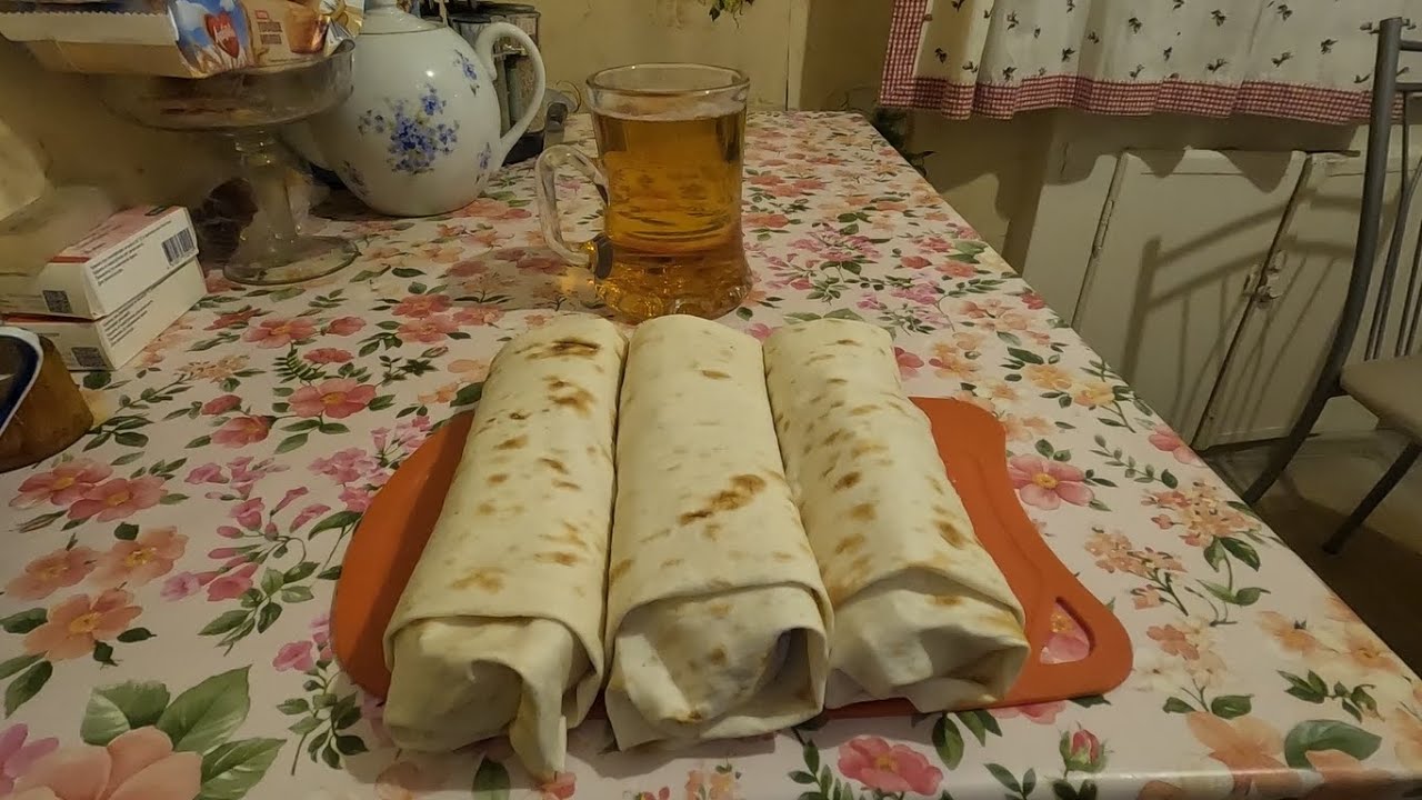 Готовим Вкуснейшую Домашнюю Шаверму \ Острый соус Чили \ Под Пивко !