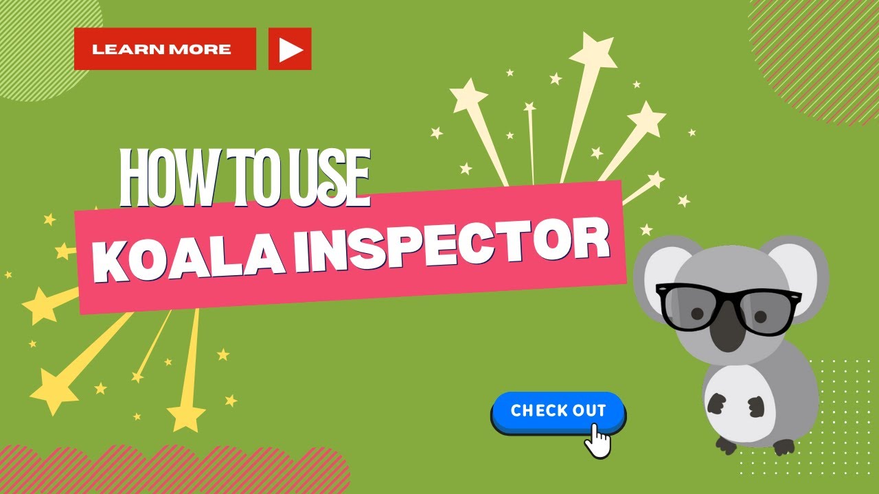 How to use the Koala Inspector (ridiculous easy)