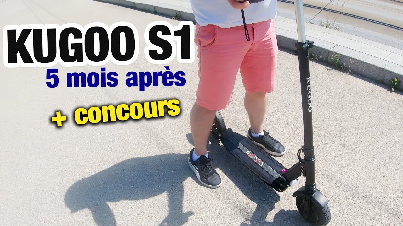 Kugoo S1 5 mois après : prix cassé et concours pour la gagner !