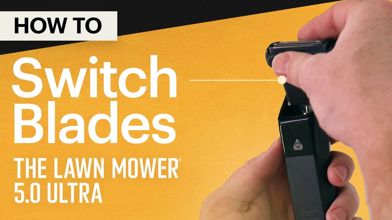 How To Switch Blades - The Lawn Mower&reg; 5.0 Ultra