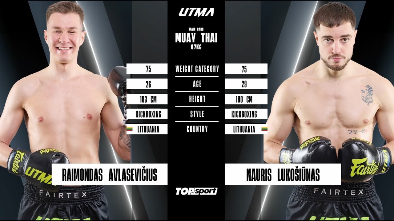 Raimondas Avlasevičius vs Nauris Lukošiūnas | UTMA RISING 2 | Full Fight