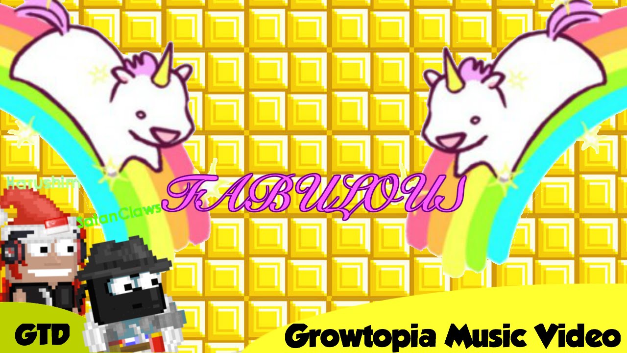 [VOTW] Growtopia Music Video: Fabulous [PewDiePie song by Roomie]