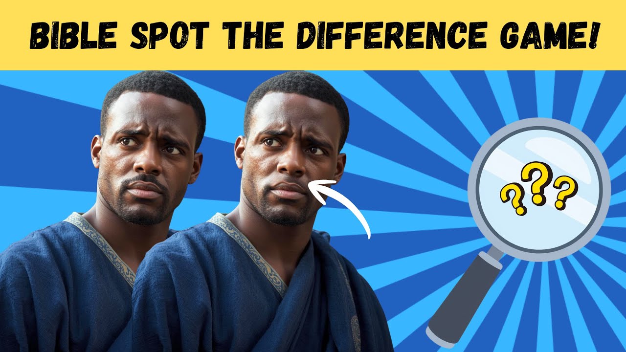 Can You Spot the Differences? | Bible Spot the Difference Game for Christian Adults