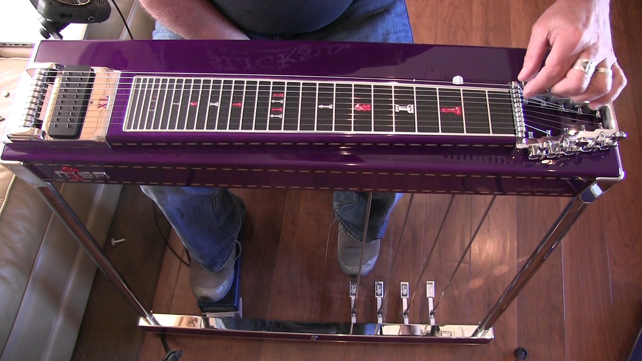 THE NEW MSA LEGEND XL S10 PEDAL STEEL GUITAR